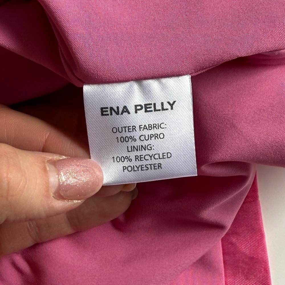 NWT Ena Pelly Lillian Curpo Pink Blazer 4 Preppy Lightweight Soft Summer Workwe - Picture 12 of 14